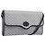GUCCI Micro GG Canvas Schultertasche PVC Navy Gold Auth 206027
