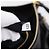 Borsa a Mano Miu Miu Vitellolux 2way Black Gold Auth 207617SAM Nero D'oro - vista 11