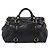 Borsa a Mano Miu Miu Vitellolux 2way Black Gold Auth 207617SAM Nero D'oro - vista 2