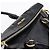 Borsa a Mano Miu Miu Vitellolux 2way Black Gold Auth 207617SAM Nero D'oro - vista 21
