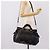 Borsa a Mano Miu Miu Vitellolux 2way Black Gold Auth 207617SAM Nero D'oro - vista 28
