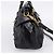 Borsa a Mano Miu Miu Vitellolux 2way Black Gold Auth 207617SAM Nero D'oro - vista 3