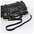 Borsa a Mano Miu Miu Vitellolux 2way Black Gold Auth 207617SAM Nero D'oro - vista 9