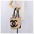 CHANEL Cambon Line Matelasse Tote Bag aus Leder Beige Silber CC Auth 206839V - Ansicht 25