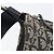 Sac à épaule Christian Dior Trotter Canvas Noir Argent Auth 207429 Argenté - vue 10