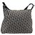 Sac à épaule Christian Dior Trotter Canvas Noir Argent Auth 207429 Argenté - vue 13