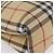 BURBERRY Nova Check Handtasche PVC Beige Silver Auth 205331 Silber - Ansicht 10