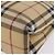BURBERRY Nova Check Handtasche PVC Beige Silver Auth 205331 Silber - Ansicht 15