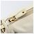 Borsa a mano Miu Miu in pelle bianca e oro Auth hk4200V Bianco D'oro - vista 21