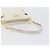 Borsa a mano Miu Miu in pelle bianca e oro Auth hk4200V Bianco D'oro - vista 7