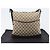 Borsa a tracolla GUCCI GG Canvas Beige Silver 145857 Auth LN086V Argento - vista 12