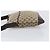 Borsa a tracolla GUCCI GG Canvas Beige Silver 145857 Auth LN086V Argento - vista 4