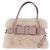 Borsa a Mano Miu Miu Mouton 2way Pink Gold Auth 167728M Rosa D'oro - vista 13