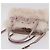 Borsa a Mano Miu Miu Mouton 2way Pink Gold Auth 167728M Rosa D'oro - vista 6