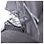 Hermès HERMES Her Line Bassus PM Borsa a tracolla Canvas Gray Silver Auth 206771A Marrone Argento - vista 12