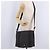 Hermès HERMES Her Line Bassus PM Borsa a tracolla Canvas Gray Silver Auth 206771A Marrone Argento - vista 26