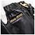 Bolsa de Mão Miu Miu em Couro 2way Preta Dourada Auth 167723M Preto Dourado - vista 19