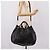 Bolsa de Mão Miu Miu em Couro 2way Preta Dourada Auth 167723M Preto Dourado - vista 25