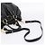 Bolsa de Mão Miu Miu em Couro 2way Preta Dourada Auth 167723M Preto Dourado - vista 9