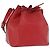 LOUIS VUITTON Borsa a tracolla Petit Noe Epi Rossa M44107 LV Auth 206418A Rosso