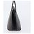 Céline Bolso de mano CELINE Macadam PVC Negro Tono Dorado Auth 207706 - vista 4