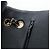 Borsa a tracolla CHANEL Chain Matelasse 25 Pelle Caviar Nero Oro CC Auth BA16026SV D'oro - vista 22