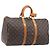 LOUIS VUITTON Monogram Keepall 45 Boston Bag M41428 LV Auth 200995V Monogramma