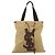 Autre Marque Borsa Tote Saint Laurent Kahala Canvas Beige Silver 154058 Auth 207684 Argento - vista 13