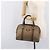 Borsa a mano Burberrys Nova Check Canvas Beige Gold Auth 205340 D'oro - vista 28