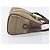 Borsa a mano Burberrys Nova Check Canvas Beige Gold Auth 205340 D'oro - vista 5