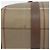 Borsa a mano Burberrys Nova Check Canvas Beige Gold Auth 205340 D'oro - vista 9