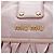 Borsa a mano Miu Miu Matelassé in pelle 2way Beige Oro Auth 205358V D'oro - vista 21