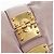 Borsa a mano Miu Miu Matelassé in pelle 2way Beige Oro Auth 205358V D'oro - vista 22