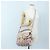 Borsa a mano Miu Miu Matelassé in pelle 2way Beige Oro Auth 205358V D'oro - vista 32
