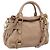 Miu Miu Vitellolux Handtasche Leder 2way Rosa Goldton Auth 207597V Pink