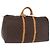 LOUIS VUITTON Monogram Keepall 60 Boston Bag M41422 LV Auth 204092V Monograma