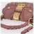 Bolso de mano Miu Miu de piel 2way Pink Gold Auth 167711A Rosa Dorado - vista 14