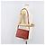 Borsa a tracolla Salvatore Ferragamo in pelle marrone e oro Auth bs37484 - vista 30