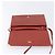 Borsa a tracolla Salvatore Ferragamo in pelle marrone e oro Auth bs37484 - vista 9