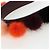 Bandoulière en fourrure FENDI 15'' Bordeaux Argent Auth BA16008M Argenté - vue 9