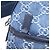 Zaino GUCCI Denim Blue Silver 782708 Auth mr2942V Argento - vista 26