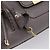TOD'S Schultertasche aus Leder Grau Gold Authentisch 207410A Braun Golden - Ansicht 10