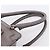 TOD'S Schultertasche aus Leder Grau Gold Authentisch 207410A Braun Golden - Ansicht 14