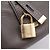 TOD'S Schultertasche aus Leder Grau Gold Authentisch 207410A Braun Golden - Ansicht 18