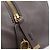 TOD'S Schultertasche aus Leder Grau Gold Authentisch 207410A Braun Golden - Ansicht 19