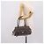 TOD'S Schultertasche aus Leder Grau Gold Authentisch 207410A Braun Golden - Ansicht 26