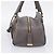 TOD'S Schultertasche aus Leder Grau Gold Authentisch 207410A Braun Golden - Ansicht 4