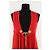 Rotes Louis Vuitton Kleid aus Viskose - Ansicht 2