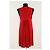 Rotes Louis Vuitton Kleid aus Viskose - Ansicht 4
