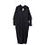 Laurence Bras Schwarzes Baumwollkleid